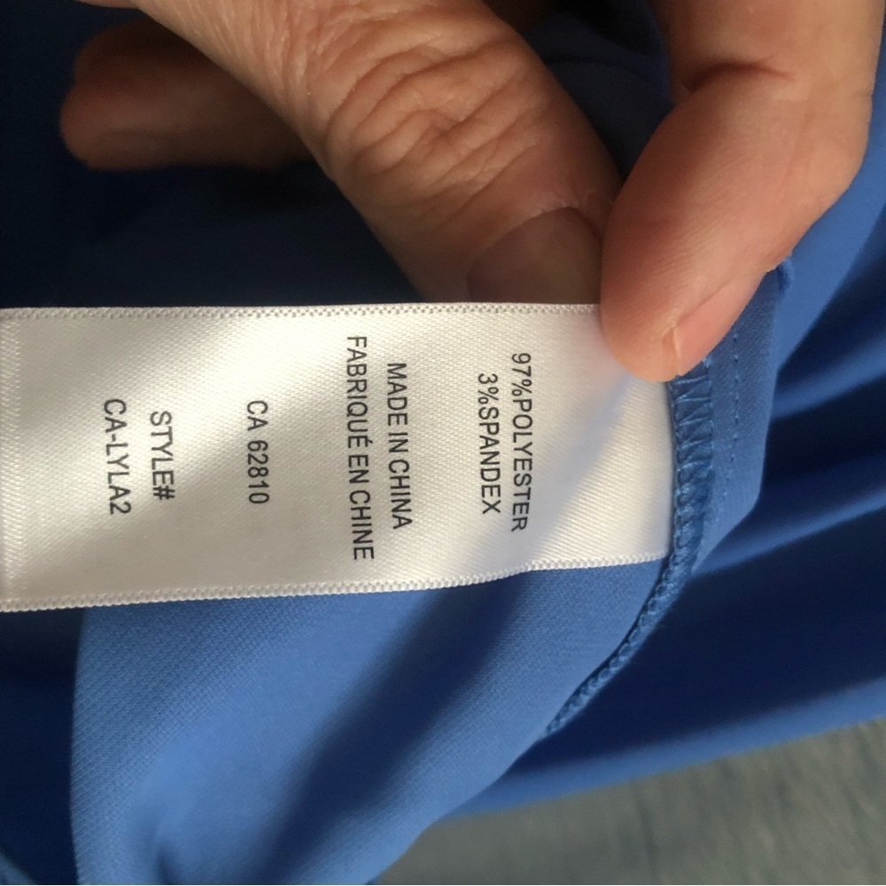 Ricki's XXL Blue Sleeveless Tank Top-perfect for summer or fall- new or like new - Picture 3 of 6